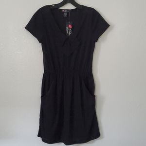 Delirious Los Angeles V-Neck Dress Mini Black XL